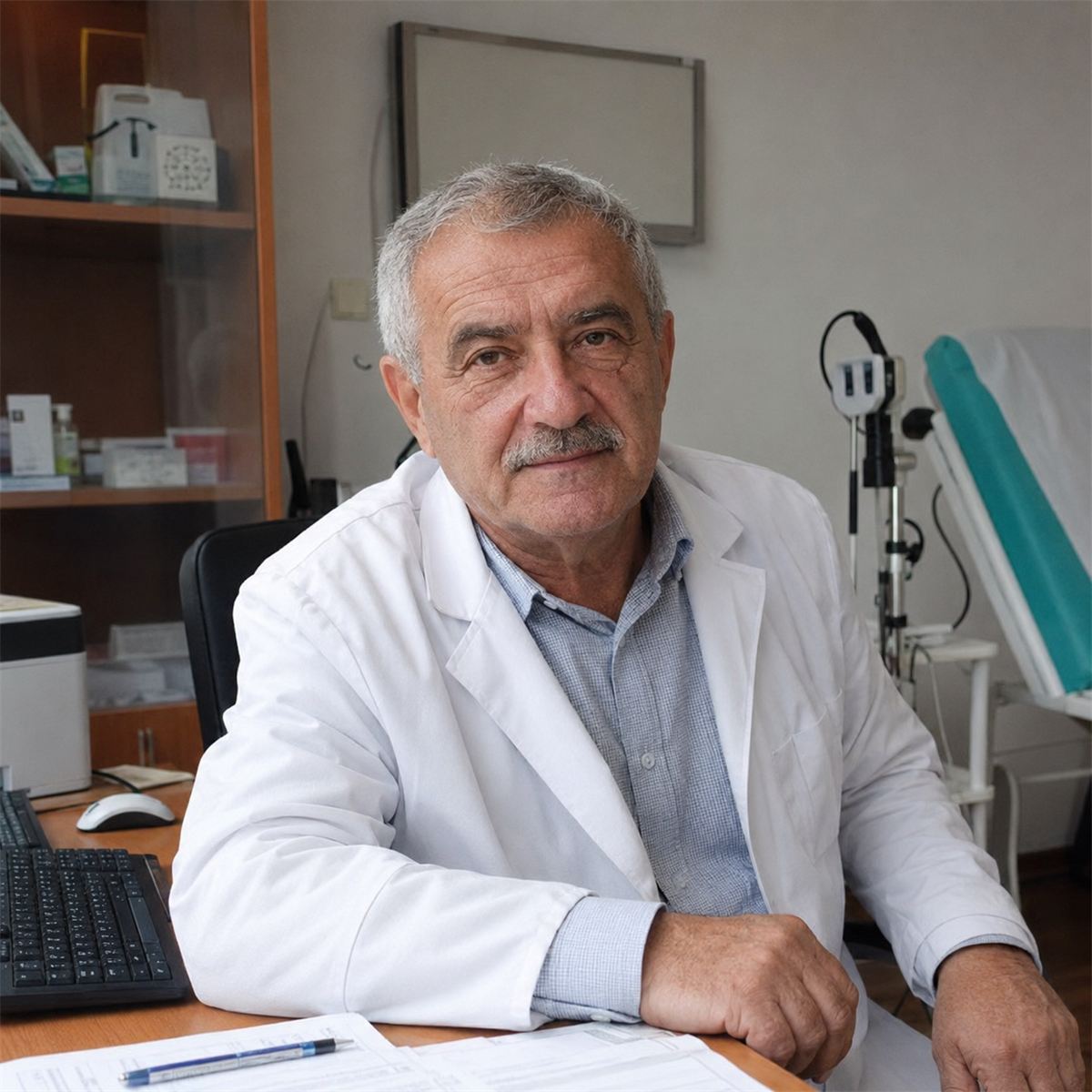 Doctor recommending Alvusin